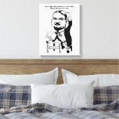 guy gambling poker casino sucker quotes art  キャンバスプリント (インサイチュ (寝室))