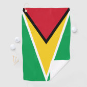 Guyana flag  ゴルフタオル (インサイチュ)
