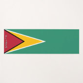 Guyana Flag ヨガマット (正面(横))