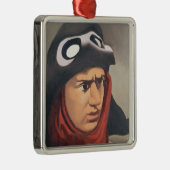 Guynemer 1921-23年のポートレート メタルオーナメント (右)