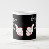 Guysおもしろい Jumbo Coffee Cup ジャンボコーヒーマグカップ (正面)