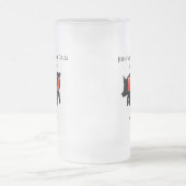 Guysホームバックヤードグリリングビールソーダハンドル フロストグラスビールジョッキ (中央)