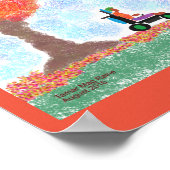 Guy's クール in Autumn転が leavesposter ポスター (角)