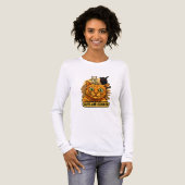 Guys Am I Cooked? Funny Cat Meme Panic Reaction トライブレンドＴシャツ (正面全体)