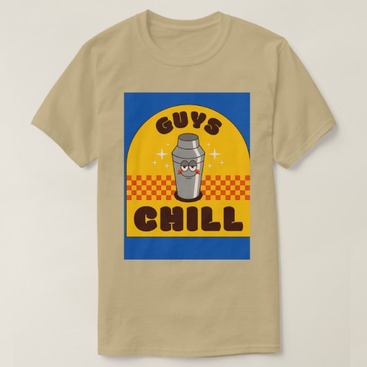 guys chillボトル版 tシャツ (デザイン正面)