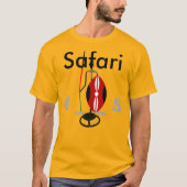 Guys Safaris Hakuna Matata Tシャツ (正面)