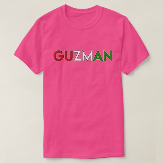 GUZMAN 01 – メンズTシャツ Tシャツ (デザイン正面)
