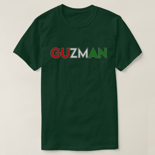 GUZMAN 01 – メンズTシャツ Tシャツ (デザイン正面)