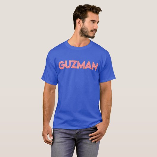 GUZMAN 03 – メンズTシャツ Tシャツ (正面フル)