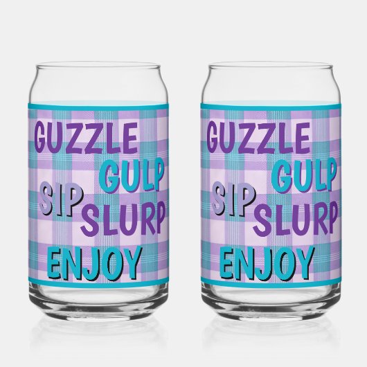 Guzzle Soda Glass ガラス缶 (正面)