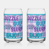 Guzzle Soda Glass ガラス缶 (裏面)