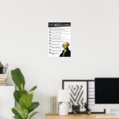 GWの礼儀作法 ポスター (ホームオフィス)