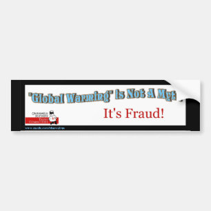 *GWはFraud_Bumperstickerです バンパーステッカー