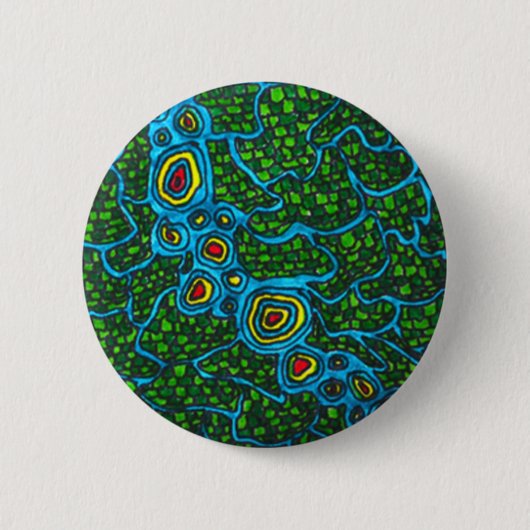 Gwana Pin 缶バッジ (正面)