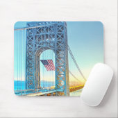 GWBの接続の城砦リーNJおよびマンハッタンNYPlus マウスパッド (マウス)