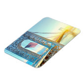 GWBコネクティングフォートリーNJとマンハッタンNYPlus マグネット (左側)