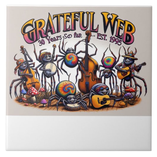 gwebバンド30年 タイル (正面)