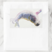 Gweek 2003の若いグレーシール 長方形シール (バッグ)