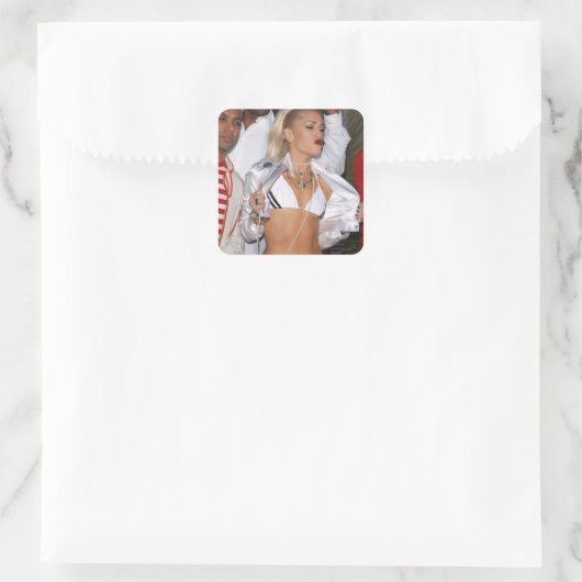 Gwen Stefani Sticker  スクエアシール (バッグ)