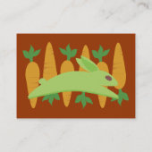 Gwennie The Bun:ニンジン付きグエン 名刺 (裏面)