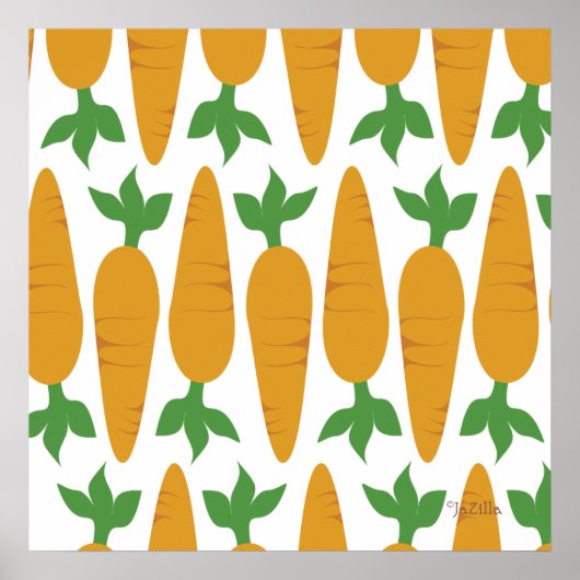 Gwennie The Bun:ニンジン畑 ポスター (正面)