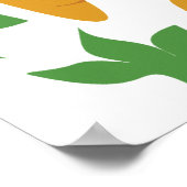 Gwennie The Bun:ニンジン畑 ポスター (角)