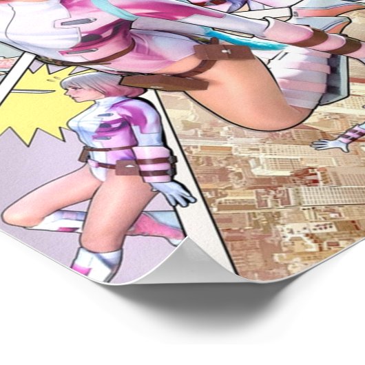 Gwenpool PATLOIKA Collaboration ポスター (角)