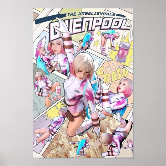 Gwenpool PATLOIKA Collaboration ポスター (正面)