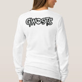 Gwosts レディース 長袖Tシャツ Tシャツ (裏面)