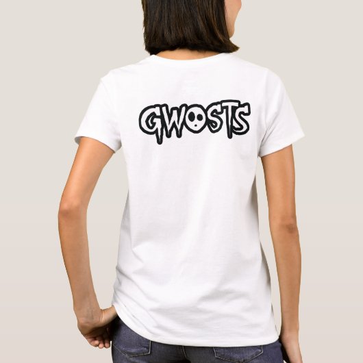 Gwosts レディースTシャツ Tシャツ (裏面)