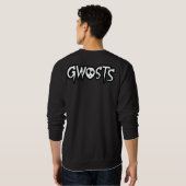 Gwosts Flames Men's Sweatshirt スウェットシャツ (裏面フル)