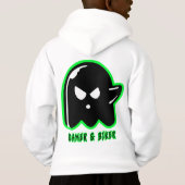 Gwosts Gamer & Biker Kid's Hoodie (裏面)