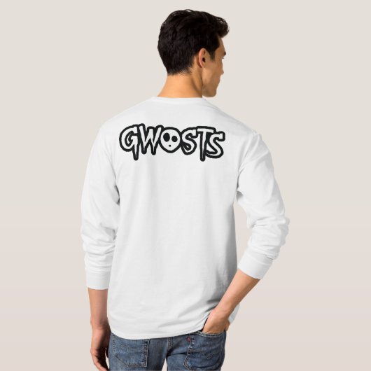 Gwosts Long Sleeve Tシャツ (裏面フル)