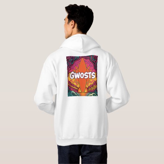 Gwosts Psychedelic パーカ (裏面フル)