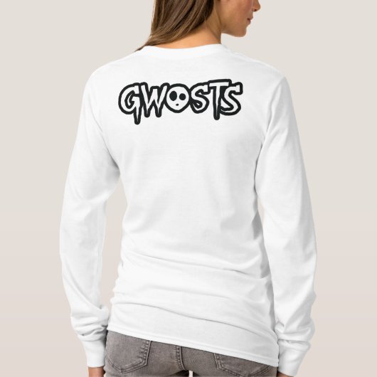 Gwosts Women's Long Sleeve Tシャツ (裏面)