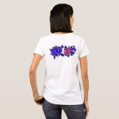 Gwosts x Disko レディースTシャツ Tシャツ (裏面フル)