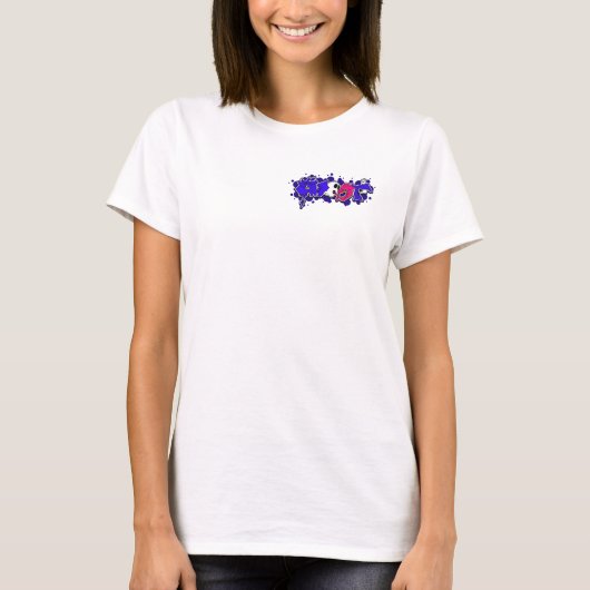 Gwosts x Disko レディースTシャツ Tシャツ (正面)