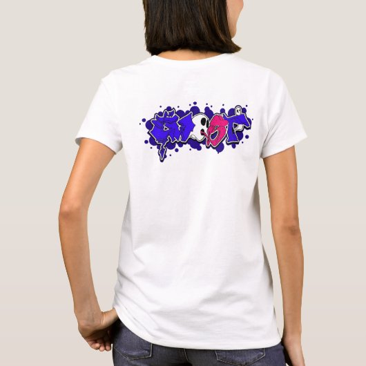 Gwosts x Disko Women's T-Shirt Tシャツ (裏面)