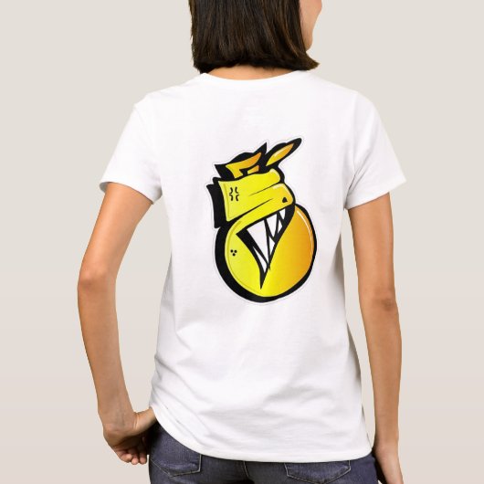 Gwosts x Erazer "E" Women's T-Shirt Tシャツ (裏面)