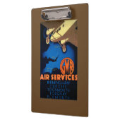 GWRの航空業務のヴィンテージPosterEurope クリップボード (左)