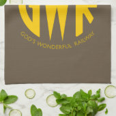 GWR素晴らし Western Railes 1930年ハイキングダック キッチンタオル (折り畳み)