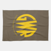 GWR素晴らし Western Railes 1930年ハイキングダック キッチンタオル (横)