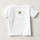 GWR西素晴らし線電車ハイキングダック ベビーTシャツ (裏面)