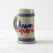 GwtG 22 ozステイン ビールジョッキ (正面左)