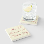 GWTW After All tomorrow is another day ストーンコースター (横)