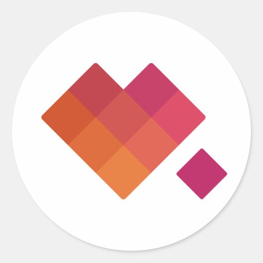 GWWCロゴラウンドステッカー ラウンドシール (正面)