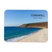 Gwynver Beach Cornwall England  マグネット (横)