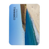 Gwynver Beach Cornwall England  マグネット (縦)