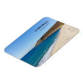 Gwynver Beach Cornwall England  マグネット (左側)