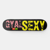 GYAL SEXY SKATEBOARDS / JMT USA スケートボード (横)